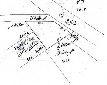 ارض في العكر للبــيع