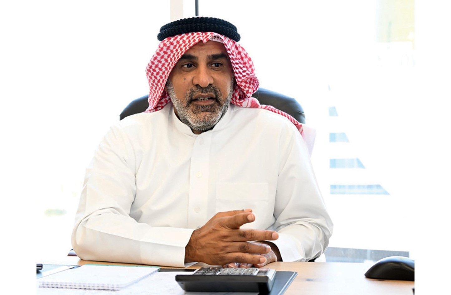 Ahmed Mansoor... born into commerce, with 100 dinars in his pocket.